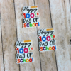 100thdayx3b Happy 100th Day of School Planar Resins Flatback ( 3 pcs )