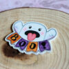 booresin2 Boo Ghost Planar Resin Halloween Flatback (1 pc)