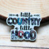 countryhood1a A Little Country A Little Hood Planar Resin Flatback (1 pc )