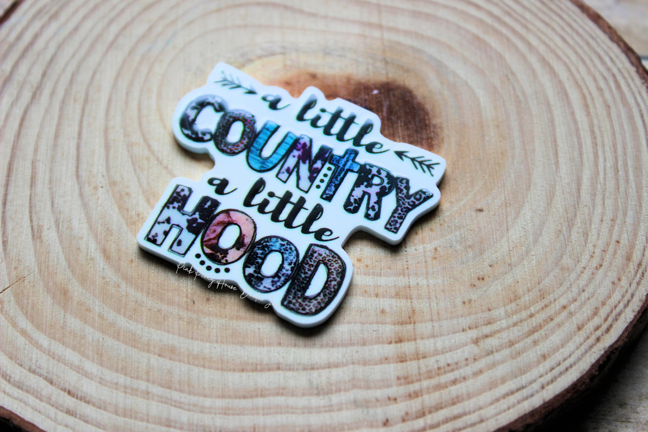 countryhood1b A Little Country A Little Hood Planar Resin Flatback (1 pc )