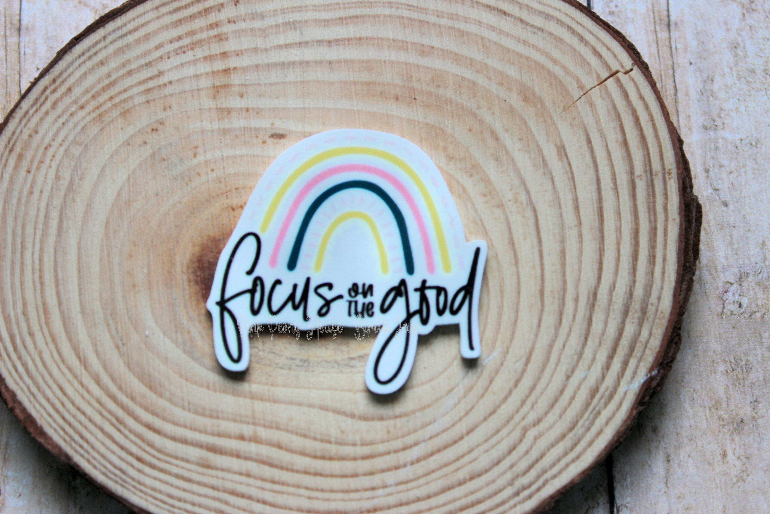 1 Focus On The Good Quote Planar Resin Flatback