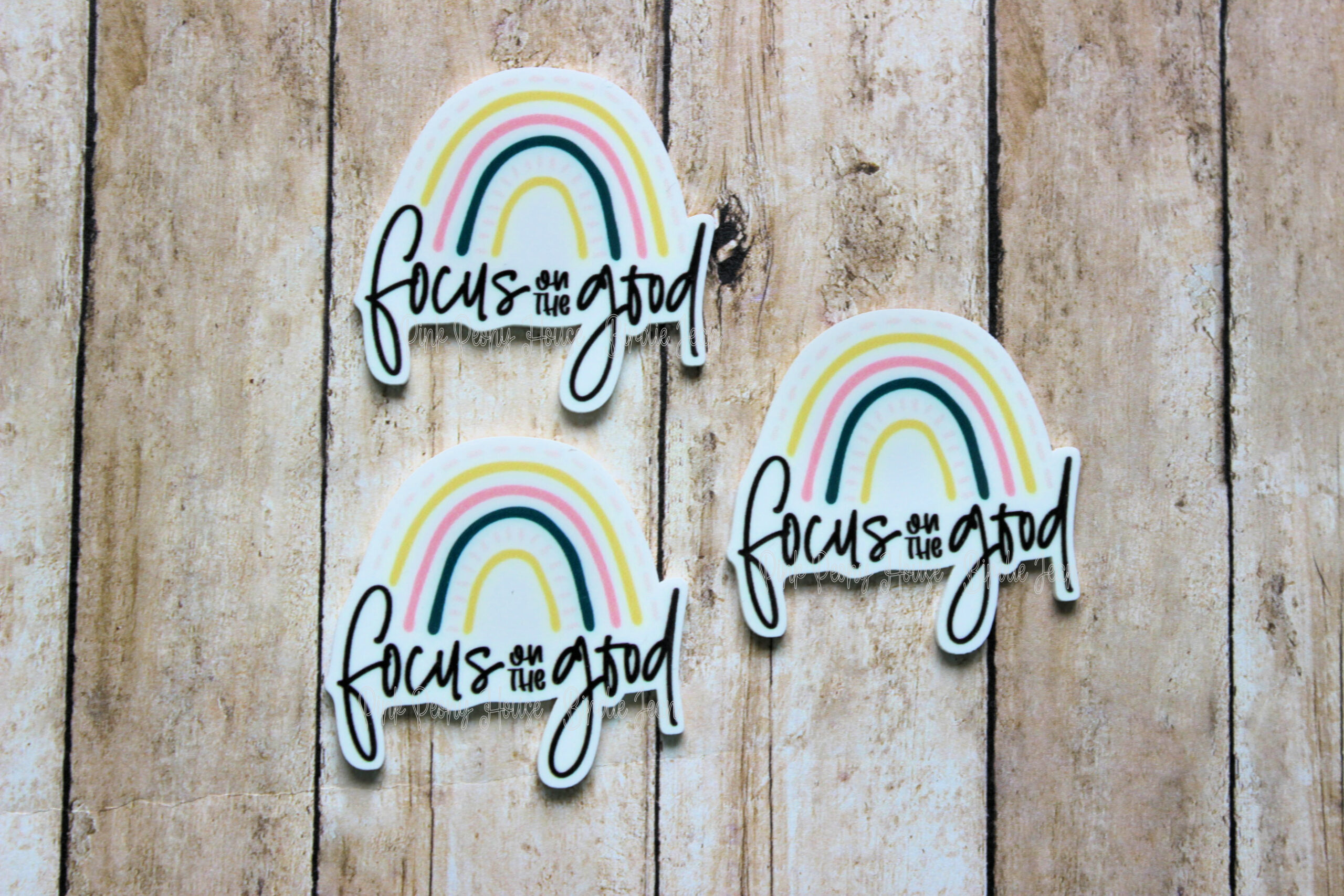 1 Focus On The Good Quote Planar Resin Flatback