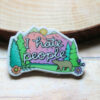 hatepeople1a I Hate People Funny Planar Resin Flatback