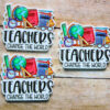 teachers3a Teachers Change The World Planar Resin Flatback