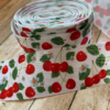1.5" Cherry Gros Grain Ribbon - 1 yard (sold by the yard)