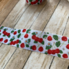 1.5" Cherry Gros Grain Ribbon - 1 yard (sold by the yard)