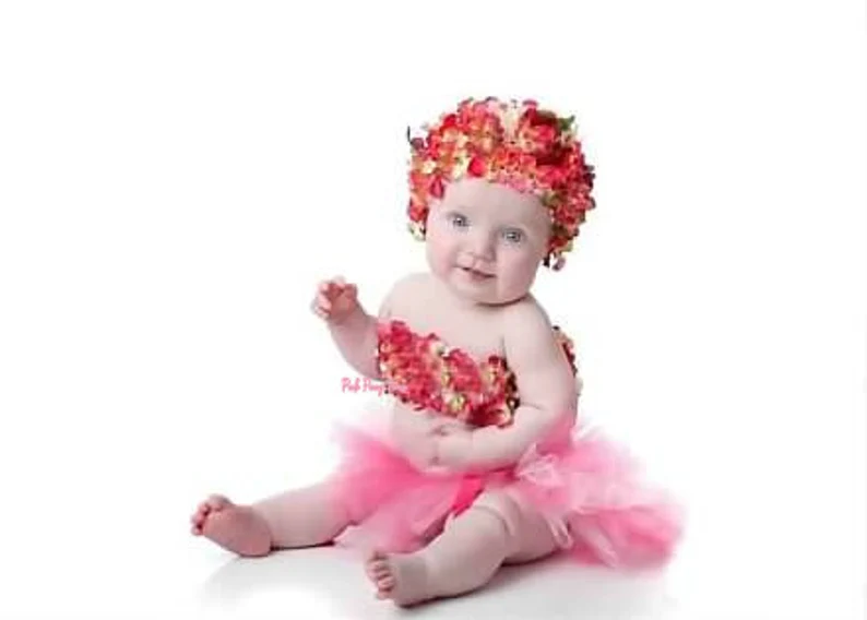 DIY Learn to Make a Hydrangea Petal Hat Newborn hat Baby Girl Photo Prop Tutorial Digital PDF Download Photographer Instructions Ebook instant download tutorials