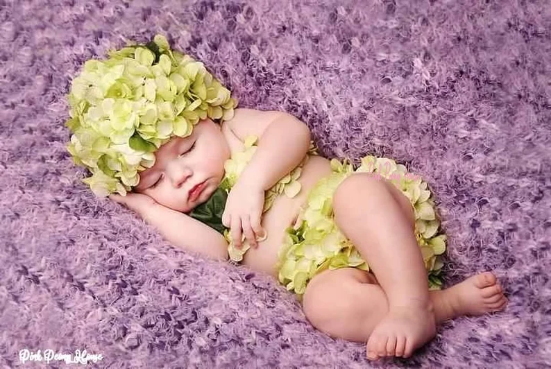 DIY Learn to Make a Hydrangea Petal Hat Newborn hat Baby Girl Photo Prop Tutorial Digital PDF Download Photographer Instructions Ebook instant download tutorials