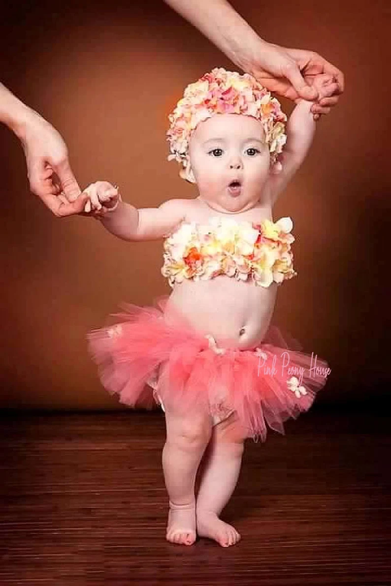 DIY Learn to Make a Hydrangea Petal Hat Newborn hat Baby Girl Photo Prop Tutorial Digital PDF Download Photographer Instructions Ebook instant download tutorials