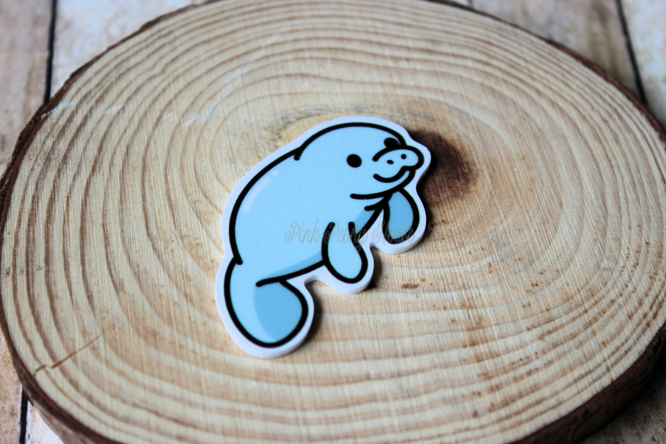 Florida Manatee Planar Resin Flatback ( 3 pcs ) hair bow centers - craft supplies hairbow supply - ribbon, resins, beads, lace, trims, wood, tulle and more from a US based small business- free